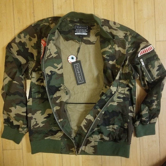 ❤SOLD❤Mishka NYC camo jacket - Picture 5 of 8